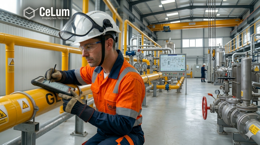 TESTE DE ESTANQUEIDADE EM LINHA GLP