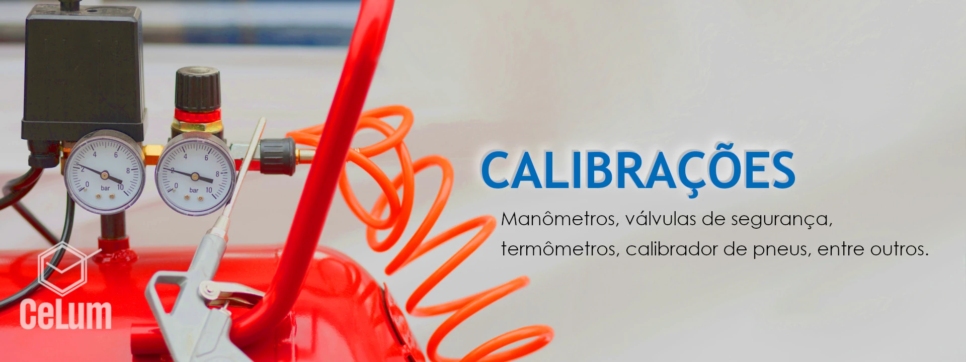 Calibração de válvula de segurança; calibração de manômetro