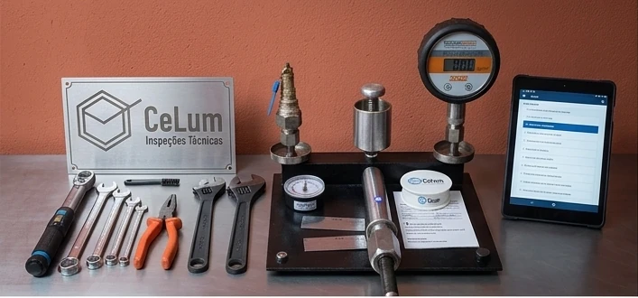 calibração de válvula